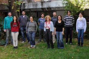 (De izq. a der.) Matías Barber, Cintia Bruscantini, Pablo Perna, Mercedes Salvia, Martín Maas, Haydeé Karszenbaum, Francisco Grings, Ana Dogliotti, Juan Gossn y Verónica Barraza