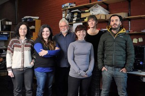 (De izq. a der.) Nora Madanes, Piedad Cristiano, Guillermo Goldstein, María Virginia Díaz Villa, Theis Efron y Laureano Oliva Carrasco.