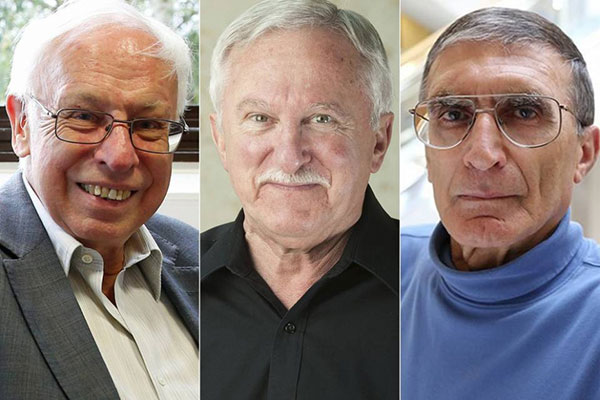 Thomas Lindahl, Paul Modrich y Aziz Sancar fueron galardonados con el premio Nobel de química 2015.