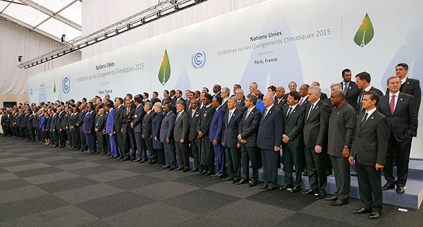 Conferencia sobre Cambio Climático, París 2015.