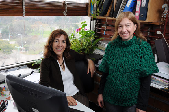 Haydée Pizarro e Irina Izaguirre. Foto: Paula Bassi